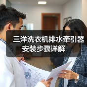 三洋洗衣机排水牵引器安装步骤详解(图2) 三洋洗衣机排水牵引器安装步骤详解(图2)