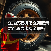 立式洗衣机怎么彻底清洁?清洁步骤全解析(图1) 立式洗衣机怎么彻底清洁?清洁步骤全解析(图1)