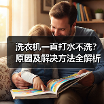 洗衣机一直打水不洗？原因及解决方法全解析(图3)