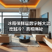 冰箱保鲜层数字越大温度越冷？真相揭秘(图2)