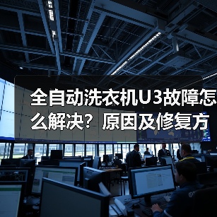 全自动洗衣机U3故障怎么解决？原因及修复方法详解(图3)