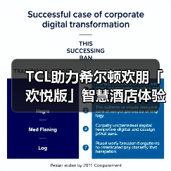 TCL助力希尔顿欢朋「欢悦版」智慧酒店体验再升级(图4)