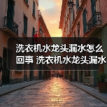 洗衣机水龙头漏水怎么回事 洗衣机水龙头漏水解决方法【详解】(图4) 洗衣机水龙头漏水怎么回事 洗衣机水龙头漏水解决方法【详解】(图4)