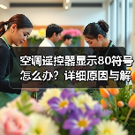 空调遥控器显示80符号怎么办?详细原因与解决方法解析(图2) 空调遥控器显示80符号怎么办?详细原因与解决方法解析(图2)