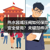 热水器减压阀如何保障安全使用?关键部件详解(图3) 热水器减压阀如何保障安全使用?关键部件详解(图3)