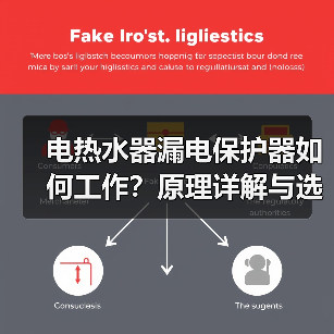 电热水器漏电保护器如何工作？原理详解与选购指南 - 辰飞雨易拓智能家居网
