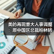 美的再现重大人事调整：原中国区总裁柏林转任美洲区 - 辰飞雨易拓智能家居网