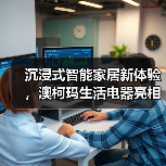 沉浸式智能家居新体验,澳柯玛生活电器亮相2025AWE(图3) 沉浸式智能家居新体验,澳柯玛生活电器亮相2025AWE(图3)