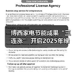 博西家电节能成果“三连涨” 开启2025年绿色篇章(图1)