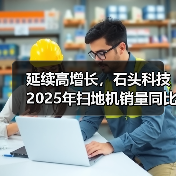 延续高增长，石头科技2025年扫地机销量同比增长超90%(图4)