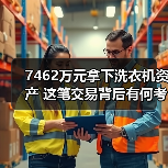 7462万元拿下洗衣机资产 这笔交易背后有何考量？ - 辰飞雨易拓智能家居网