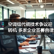 空调铝代铜技术争议迎转机 多家企业签署自律公约(图4) 空调铝代铜技术争议迎转机 多家企业签署自律公约(图4)