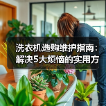 洗衣机选购维护指南:解决5大烦恼的实用方法(图1) 洗衣机选购维护指南:解决5大烦恼的实用方法(图1)