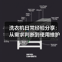 洗衣机日常经验分享:从需求判断到使用维护全攻略(图4) 洗衣机日常经验分享:从需求判断到使用维护全攻略(图3)