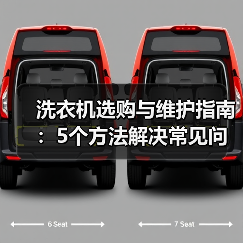 洗衣机选购与维护指南:5个方法解决常见问题(图2) 洗衣机选购与维护指南:5个方法解决常见问题(图2)
